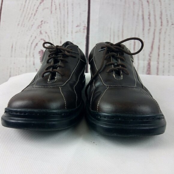 Cole Haan Air Men\'s Brown Leather Round Toe Stitched Oxford Shoes Size 1… main image 7